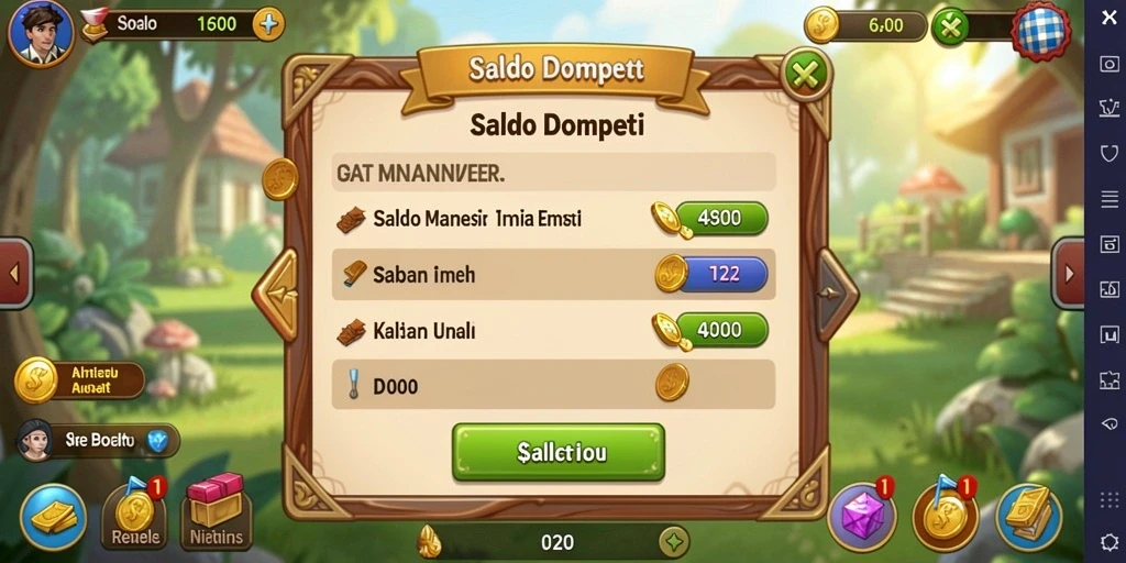 Tampilan antarmuka yang ramah pengguna.
