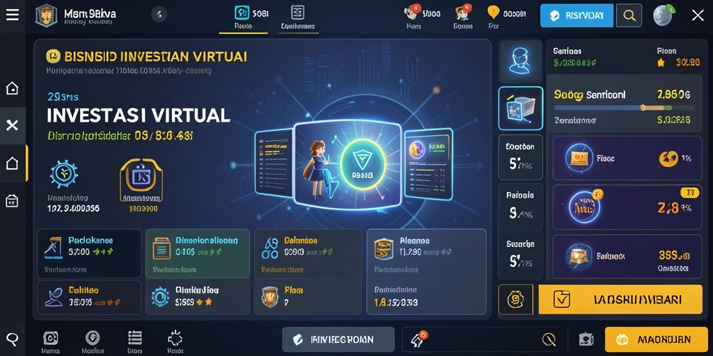 Tampilan permainan slot yang memukau.
