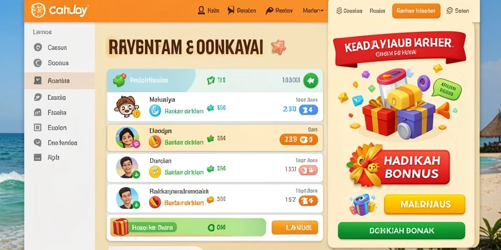 Tampilan antarmuka yang menarik dan mudah digunakan.