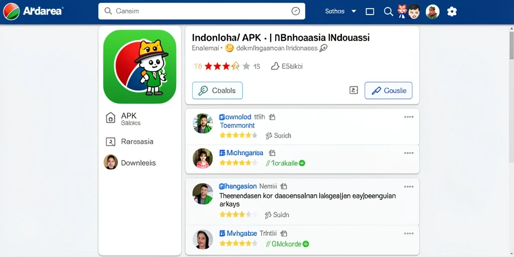 Tampilan awal yang menarik dan intuitif.