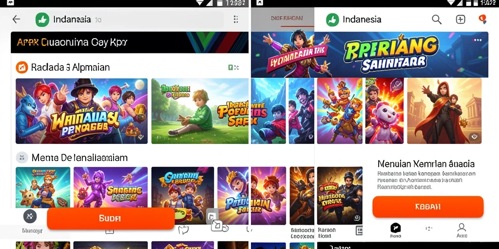 Tampilan antarmuka yang menarik dan mudah digunakan.