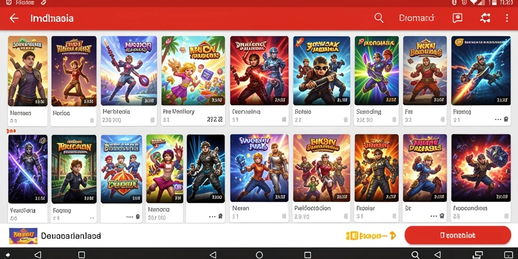 Screenshot menunjukkan karakter utama dalam aksi penuh energi.