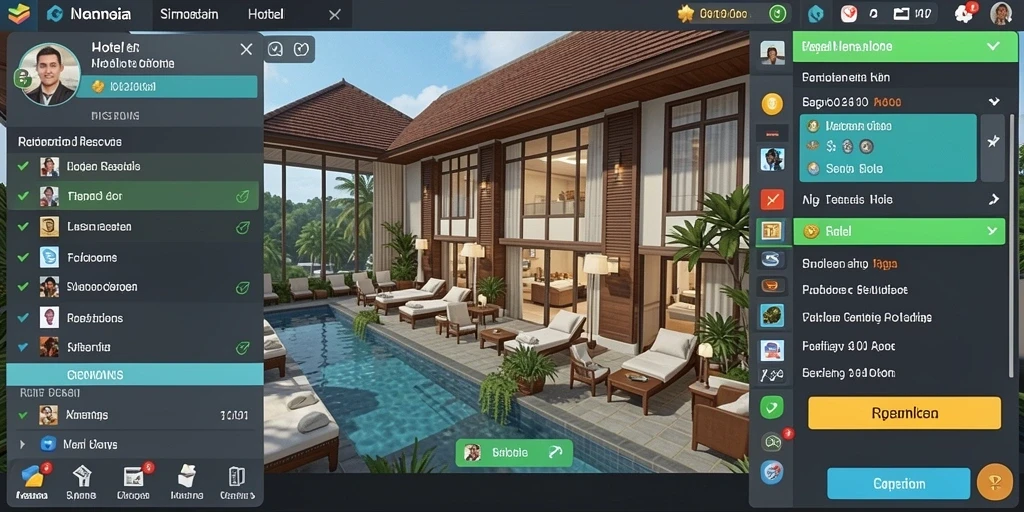 Tampilan antarmuka yang user-friendly.