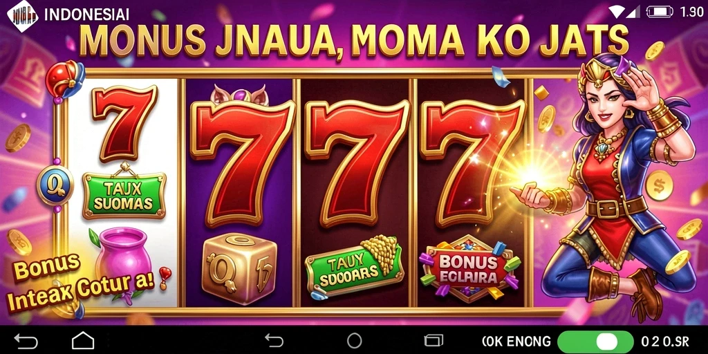 Screenshot menunjukkan karakter utama dalam pertempuran epik.