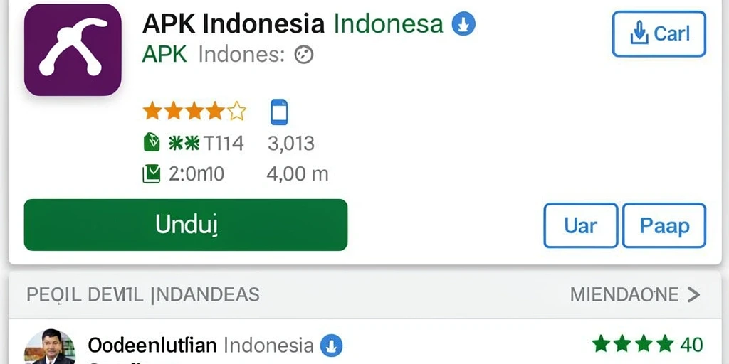 Tampilan menu utama yang menarik.