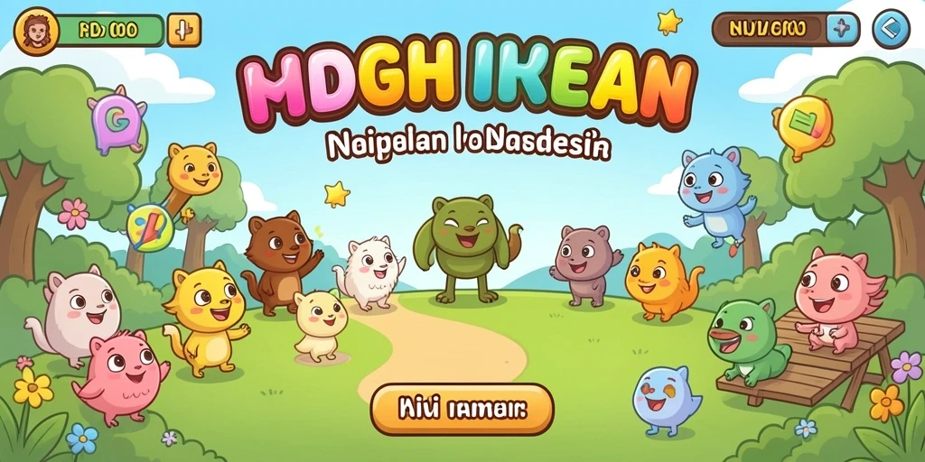 Tampilan antarmuka pengguna yang menarik.