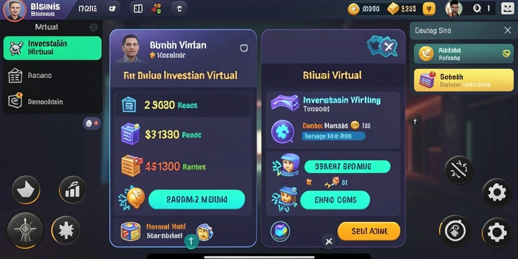 Tampilan karakter yang menarik dan beragam.