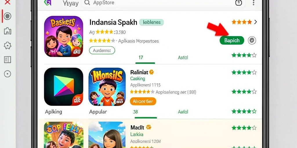 Tampilan karakter yang detail dan menawan.