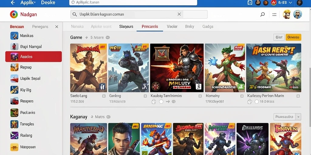 Tampilan antarmuka yang user-friendly dan modern.