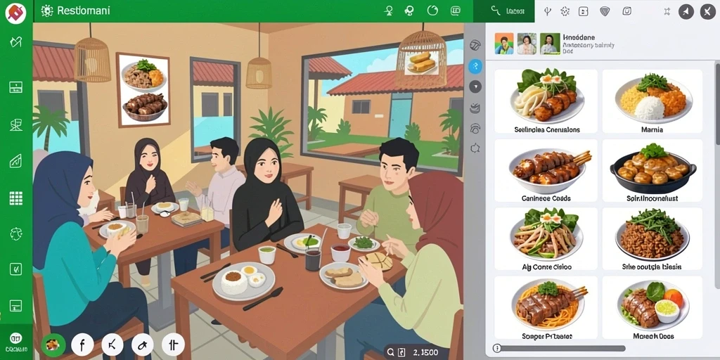 Tampilan awal SP666 yang menarik dan intuitif.
